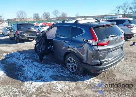 2018 Honda Cr-V Ex из США, поврежденный, VIN 5J6RW2H51JA002542